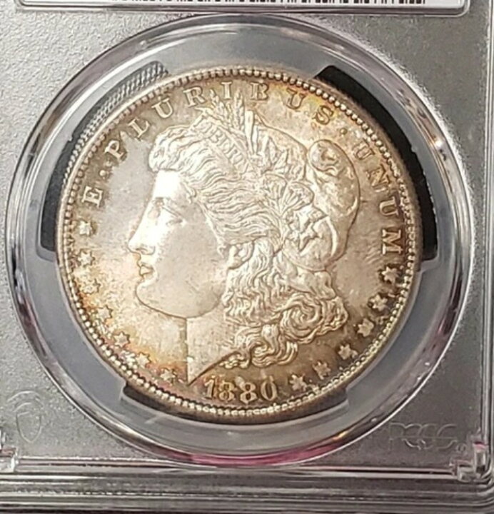 楽天市場】1880-S モルガン銀貨 PCGS MS65 : WORLD RESOURCE【KING店】