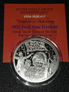 2021 1IX Vo[ F**K YOUR FREEDOM PROOF Vo[V[h USSA V[Y#17 [R[g