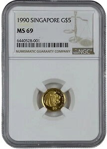1990N VK|[h 5h 1/20IX CIRC NGC MS 69