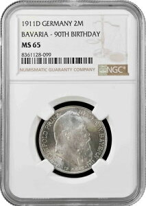 �o�C�G���� 2 �}�[�N 1911 D�ANGC MS65�A�u90 ���N�L�O - �ې����C�g�|���g���q���a�v