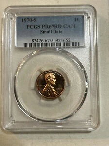 1970�N S �����J�[���L�O�Z���g PCGS PR 67 RD CAM �X���[���f�C�g