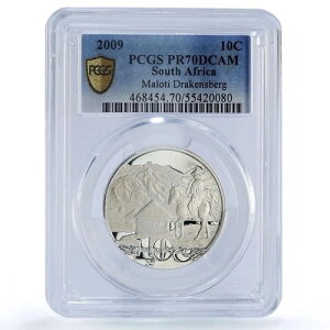 ��A�t���J 10�Z���g �}���e�B �h���P���X�o�[�O �z�[�X�}�� PR70 PCGS ��� 2009�N