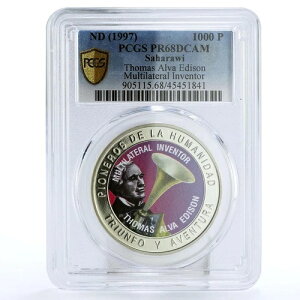 TnEB 1000 yZ^ ҃g[}X Ao GW\ PR68 PCGS CuNi RC 1997