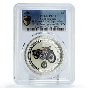 NbN 2h I[goC oCN AG PL70 PCGS  2007N