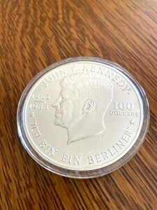 1988 �W���� F. �P�l�f�B 25 ���N�L�O 5 �I���X .999 �V���o�[ ICH BIN EIN BERLINER