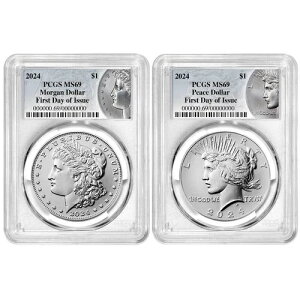 2 Zbg - 2024 N $1 [K Ah s[X Vo[ _[ PCGS MS69 FDOI [K Ah s[X...