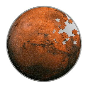 2023年 MARS PUZZLE; 1オンス アンティーク&カラー銀貨; 5000 CFAフラン