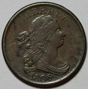 1806�N �h���[�v�o�X�g �n�[�t�Z���g - �X���[��6/�X�e�����X (C-1) - US 1/2�Z���g����