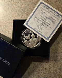 2016�N 1�I���X �V���o�[�V�[���h�O���[�v ���A�E�����J �_�u���I�o�[�X �v���[�t �g�����v COA�t�� MAGA