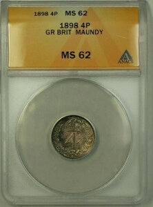 1898N CMX  4yX BNgA ANACS MS 62 }EfB