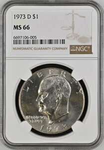 1973-D 1h AC[n[h NGC MS66 6697106-005