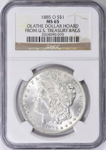 1885-O �����K����� NGC MS-65 �I���C�T�E�_���[ �z�[�h�R���N�V���� ������
