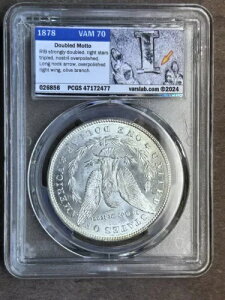 1878N P PCGS MS62 VAM 70 _u RIB gbv100 K