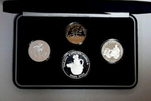 1993年 韓国 大田万博 93インチ 銀貨プルーフセット UNC COA付き