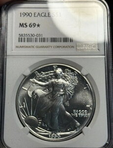 1990 MS69* X^[PL NGC AJVo[C[O v[t AL[f[g