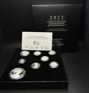 2023年 アメリカ造幣局 限定版 シルバープルーフセット