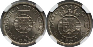 Ur[N 1955 2.5 Esc.ANGC MS66 (PROVA) KM-Pr35