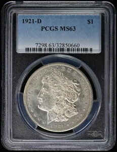 1921-D 1h KE_[ PCGS MS63