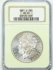 1881-S 1�h�� �����K����� MS65 NGC 620134-049