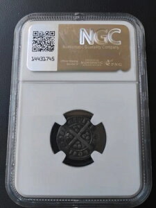 1279-1307 イングランド 銀貨 1ペニー エドワード1世 NGC XF 詳細