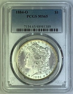 1884-O �����K����� 1�h���d�� PCGS MS 65 (7)