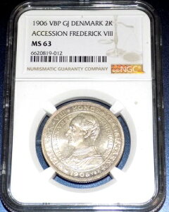 1906 VBP Gj f}[N 2K MS63 tfbN8ʋLO FO[h UNC RC