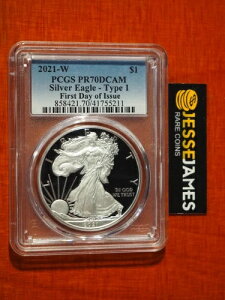 2021 W v[t Vo[ C[O PCGS PR70 DCAM s FDI u[x T1