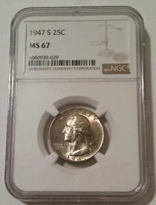 1947N S Vg NH[^[ MS67 NGC g[jO