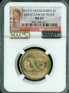 2010 D TJKEBA h NGC MS67 MAC ō & X|bgX 󏭕iB