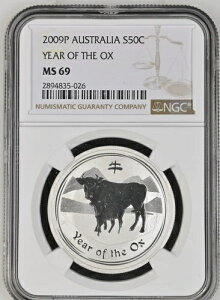 50Zg 2009N I[XgA NN Vo[ v[t NGC MS69 