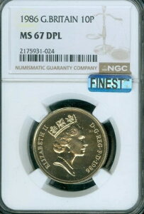 1986N CMX 10yX NGC MS67 DPL MAC ōO[h & X|bgXB