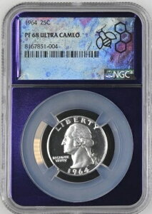 1964N Vg Vo[ v[t NH[^[ 25Zg NGC PF68 EgJI JX^RA 004