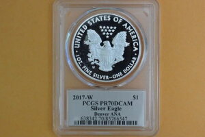2017-W v[t AJ Vo[ C[O PCGS PR70 g[}X N[uh fo[ ANA