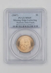 2007N WF[YE}fB\ 1h GbWG[ PCGS MS65 GbW - Tedグ