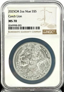 2025N jEG 5h `FRCI 2IX .999  - NGC MS 70