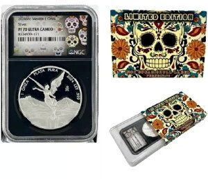 ���x���^�b�h 2024 1�I���X �V���o�[ �v���[�t�R�C�� NGC PF70 UCAM �V���K�[�X�J�����x���t�� ���L�V�R