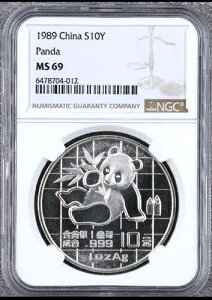 LOd 1989N  S10Y p_ NGC MS 69 ݌ɂ