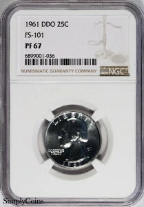 1961N Vg NH[^[v[t DDO FS-101 NGC PF67  č