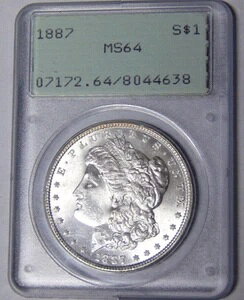 PCGS MS64 1887�N �����K����� �t�B���f���t�B�A������ ���g���[�z���_�[ #8044638