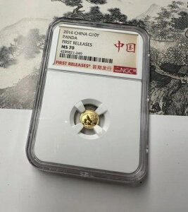 NGC MS70 FR 2016 ݃p_ 1g  10N 1O AU.999 p[tFNg