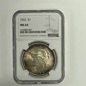 1922 N 1 h s[X NGC MS64 C{[ g[jOB
