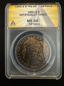 ?? 1878 ���o�e�B�C�[�O���f�U�C�� ? 7TF �o���A���g ? �N�₩�ȃg�[�� ? ANACS MS60 �ڍ�
