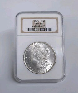 1885-P NGC MS64 �����K���E�_���[ WOW! VAM-1D �o���h�t���E�B���O�`�b�v