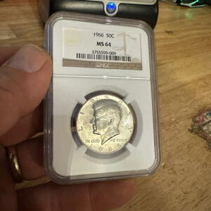WEFEPlfB NGC MS64 JFK n[th Be[W AeB[N 1966N Mtg