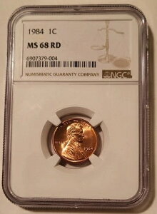 1984N J[LOZg MS68 bh NGC