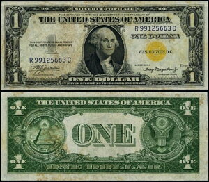 FR. 2306 $1 1935-A �k�A�t���J���� R-C �u���b�N�W�F�� CU - �V�~