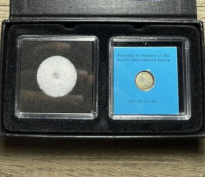 NWA 5000 隕石&アポロ14号 シルバーコイン フライングメダル LUNAR MOON フランクリンミント