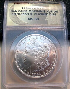 Carr - �u1964-D�v�����K�� $1 �I�[�o�[�X�g���C�N�A�_�C�y�A 1�A�_�C���Փ�