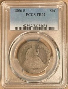 1856-S PCGS FR02 Ȑ_h 50Zg - TtVXR
