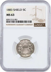 1883N 5C V[hjbP NGC MS63 uAgʃRC